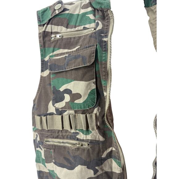 Rothco Woodland Camouflage Camo Ranger Vest - Picture 2 of 8